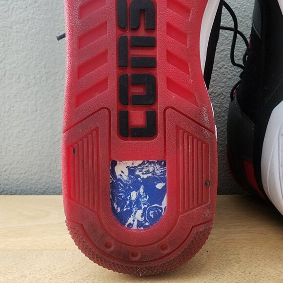 Converse Cons ERX 260 Mid Top Black Enamel Red Carbon Grey 165079c Shoes Mens 12 - Picture 5 of 13